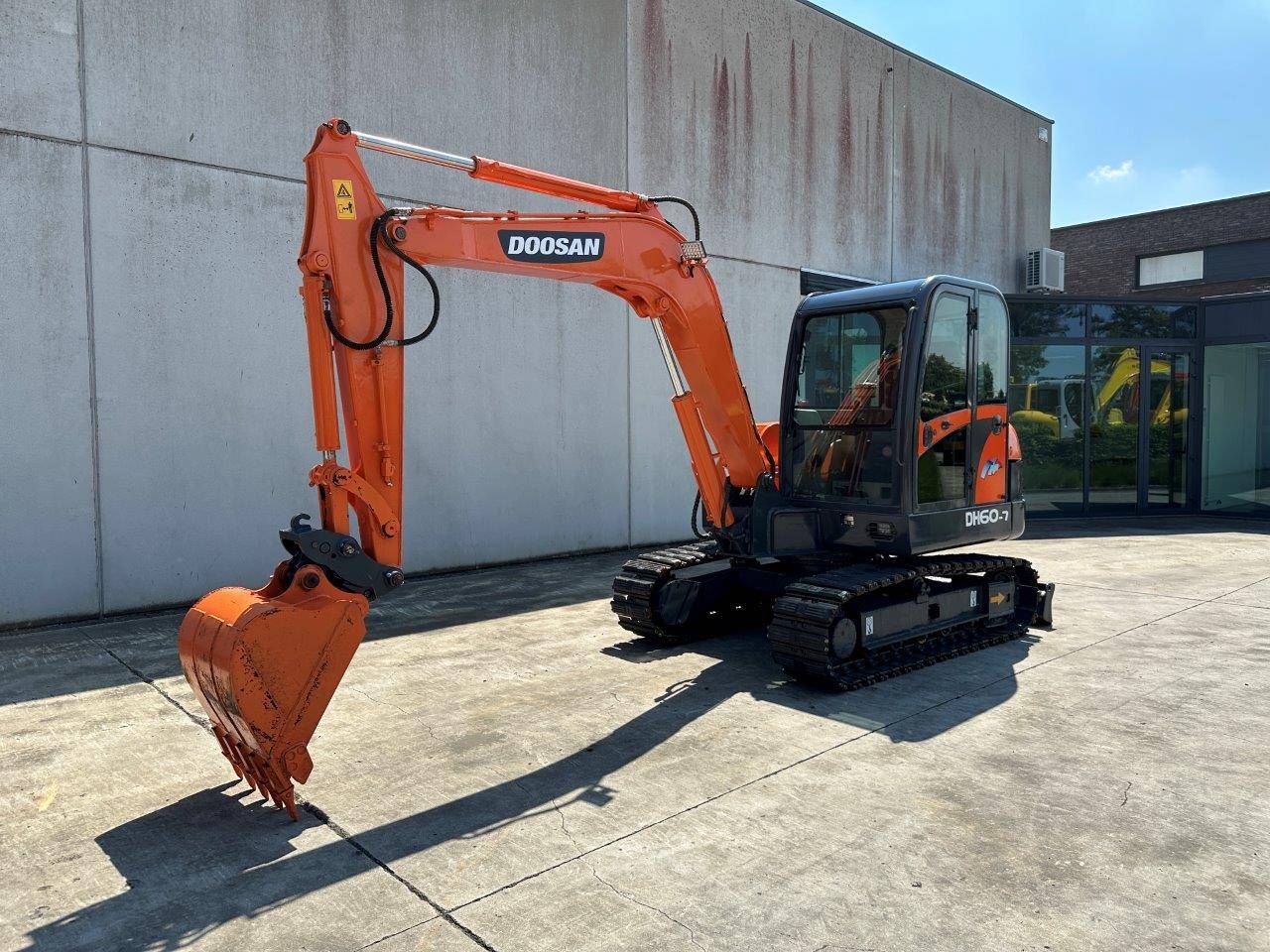 Rupsgraafmachine Doosan DH60-7 Diesel 51pk 2010