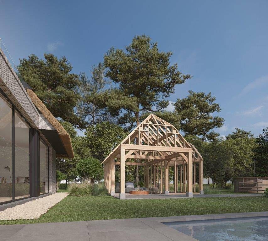 Houten bijgebouw Mathis - Fijnspar