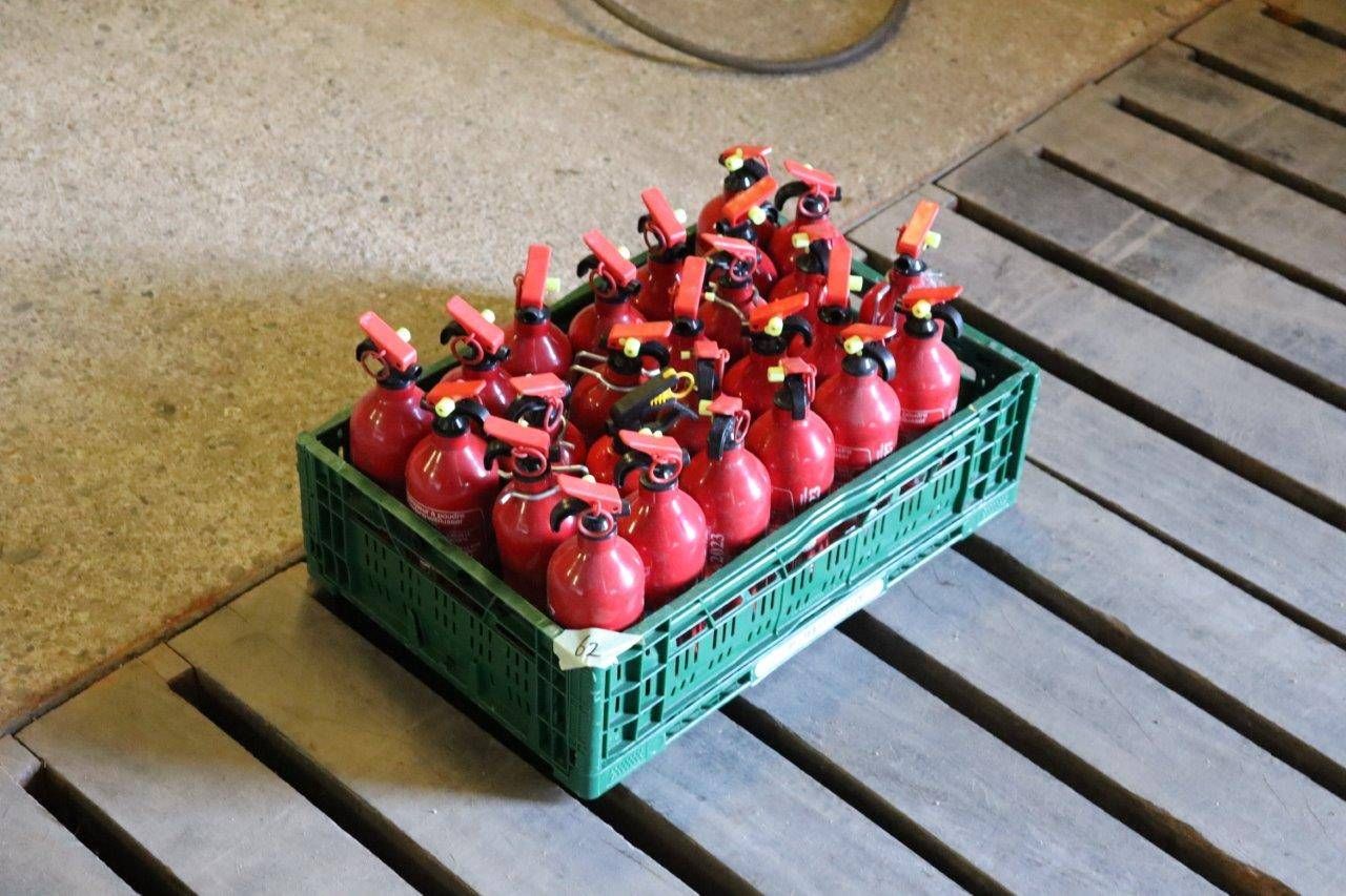 Lot of Fire Extinguishers 