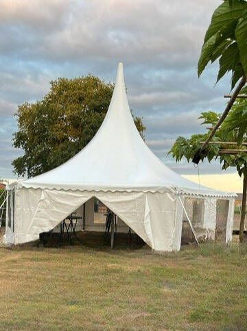 Batch of Connectable Floriade Tents Spapens Rental 3 Pieces New