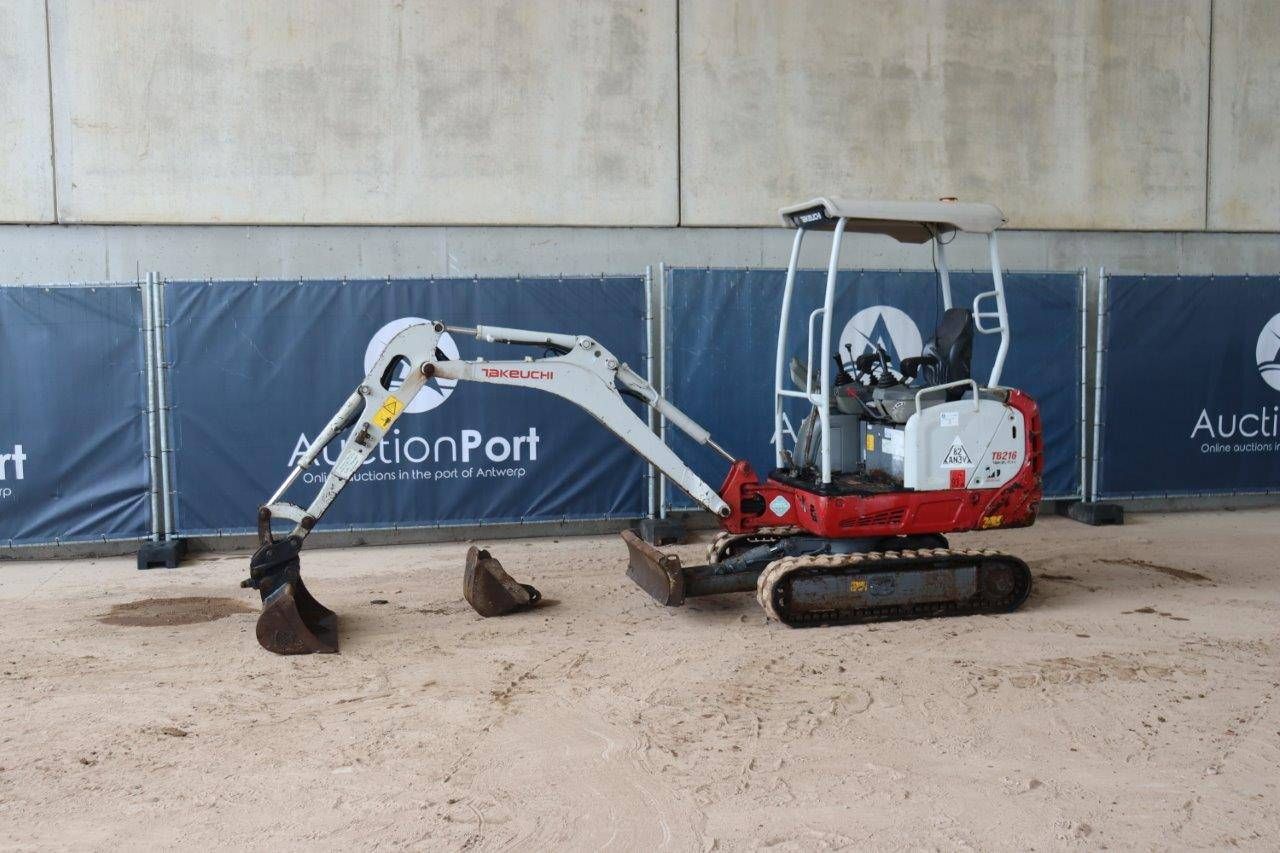Mini digger Takeuchi TB216 Diesel