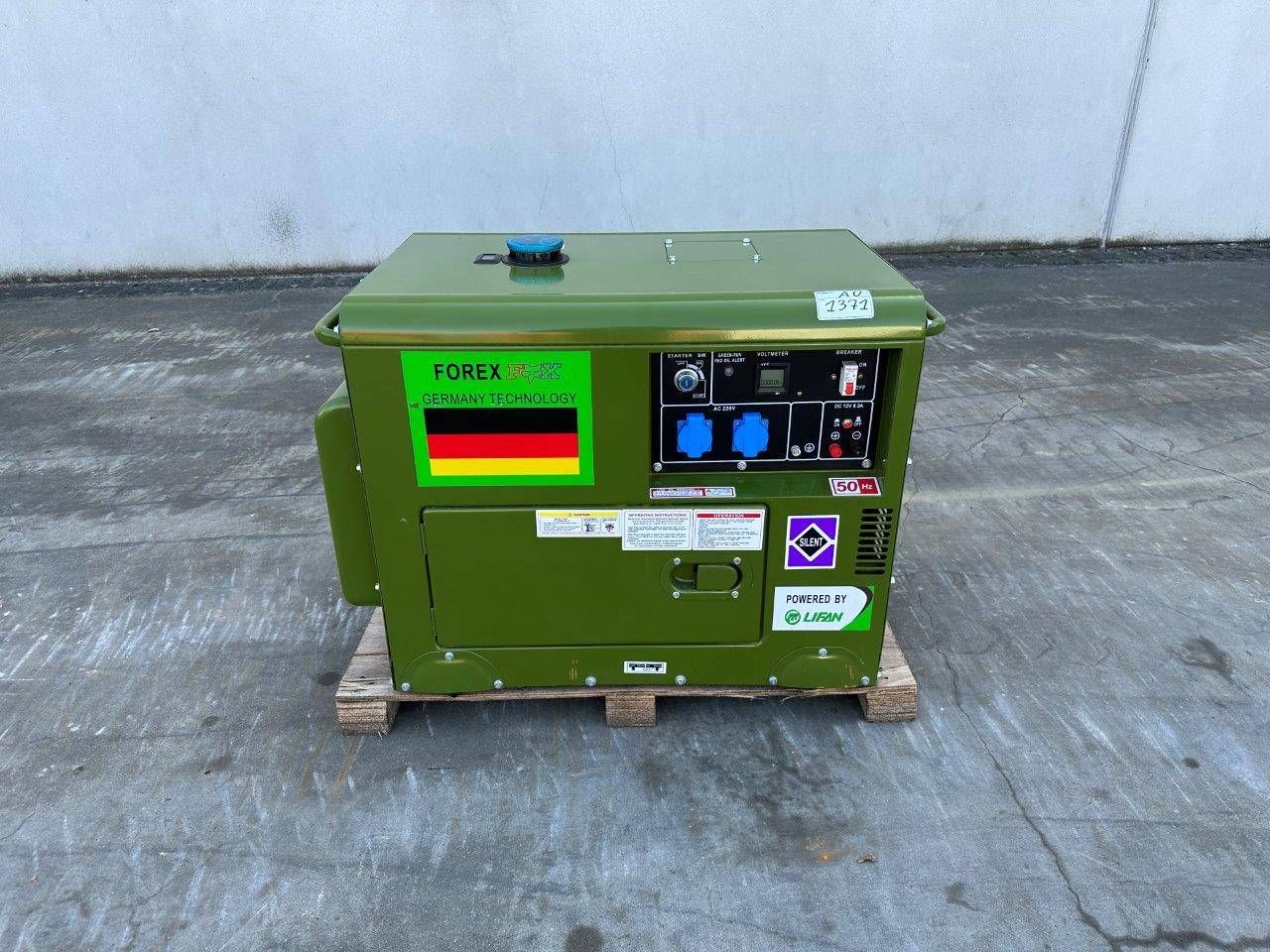 Generator Forex Fox FSR9700S Diesel 6kVA New