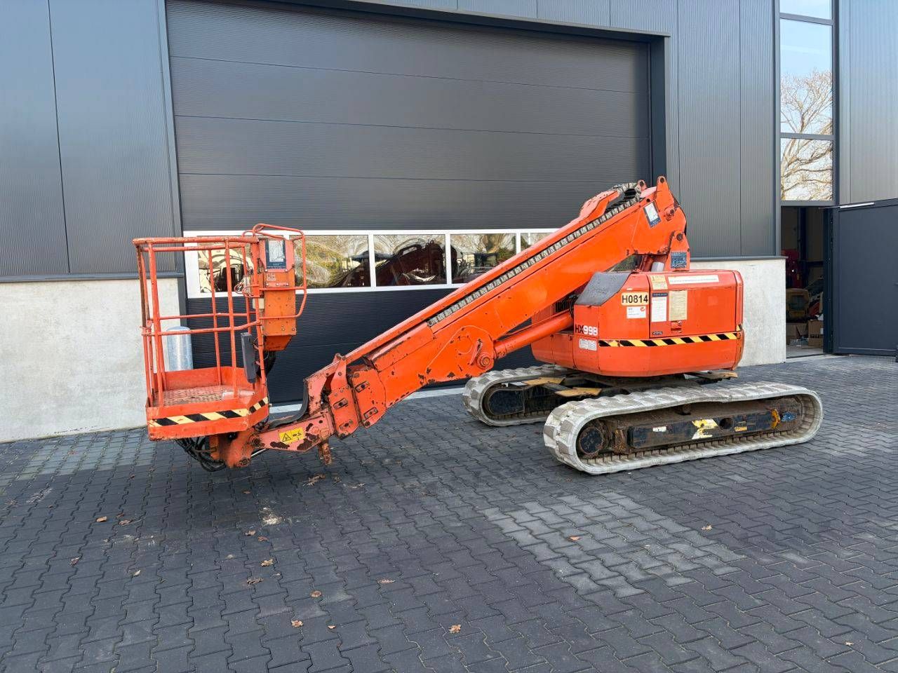 Hitachi HX99B-2 Diesel Telescopic Boom Lift 11.7m 2007