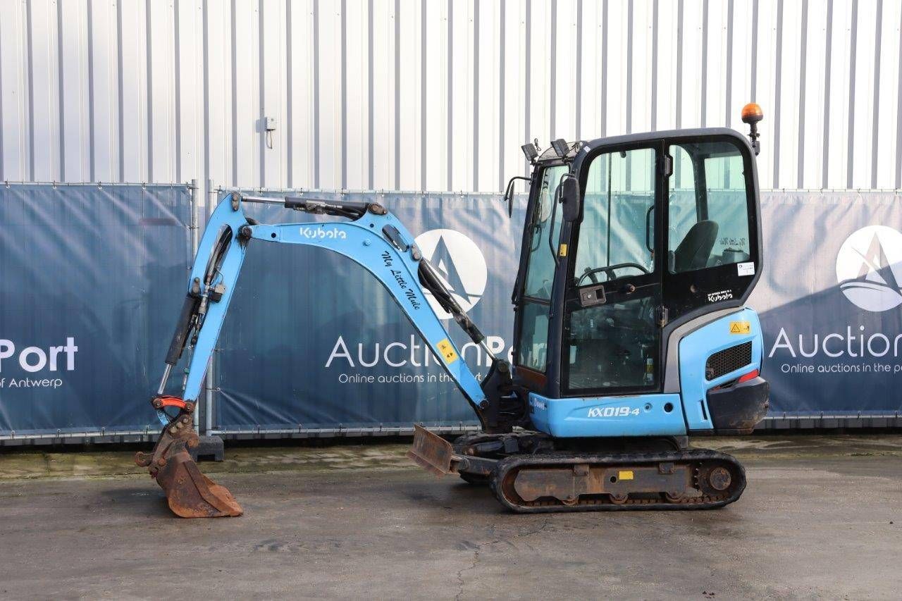 Mini digger Kubota KX019-4 Diesel 2012