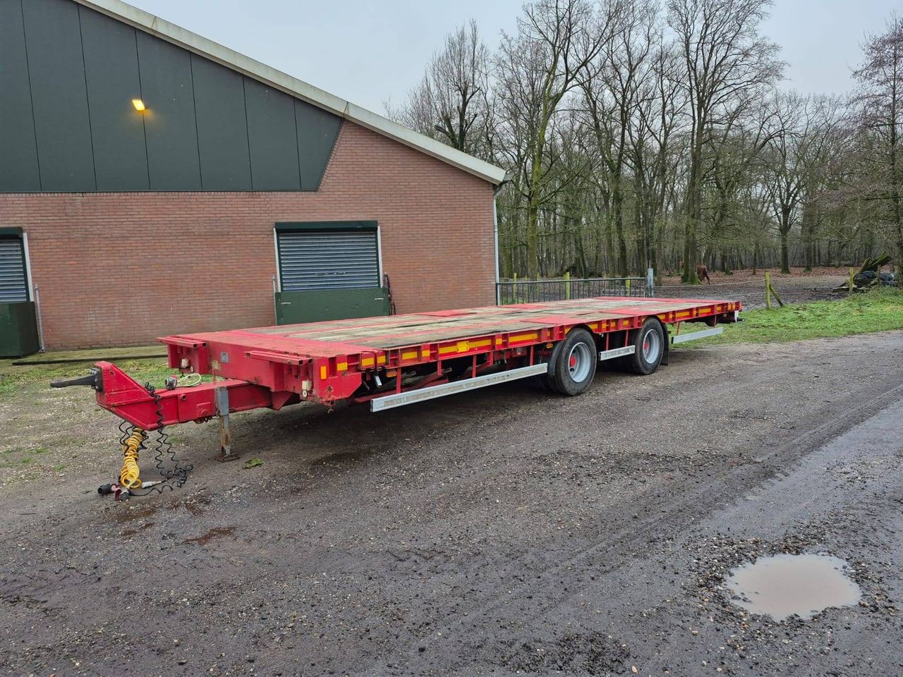 Flatbed trailer Dinkel DTAJ 20000