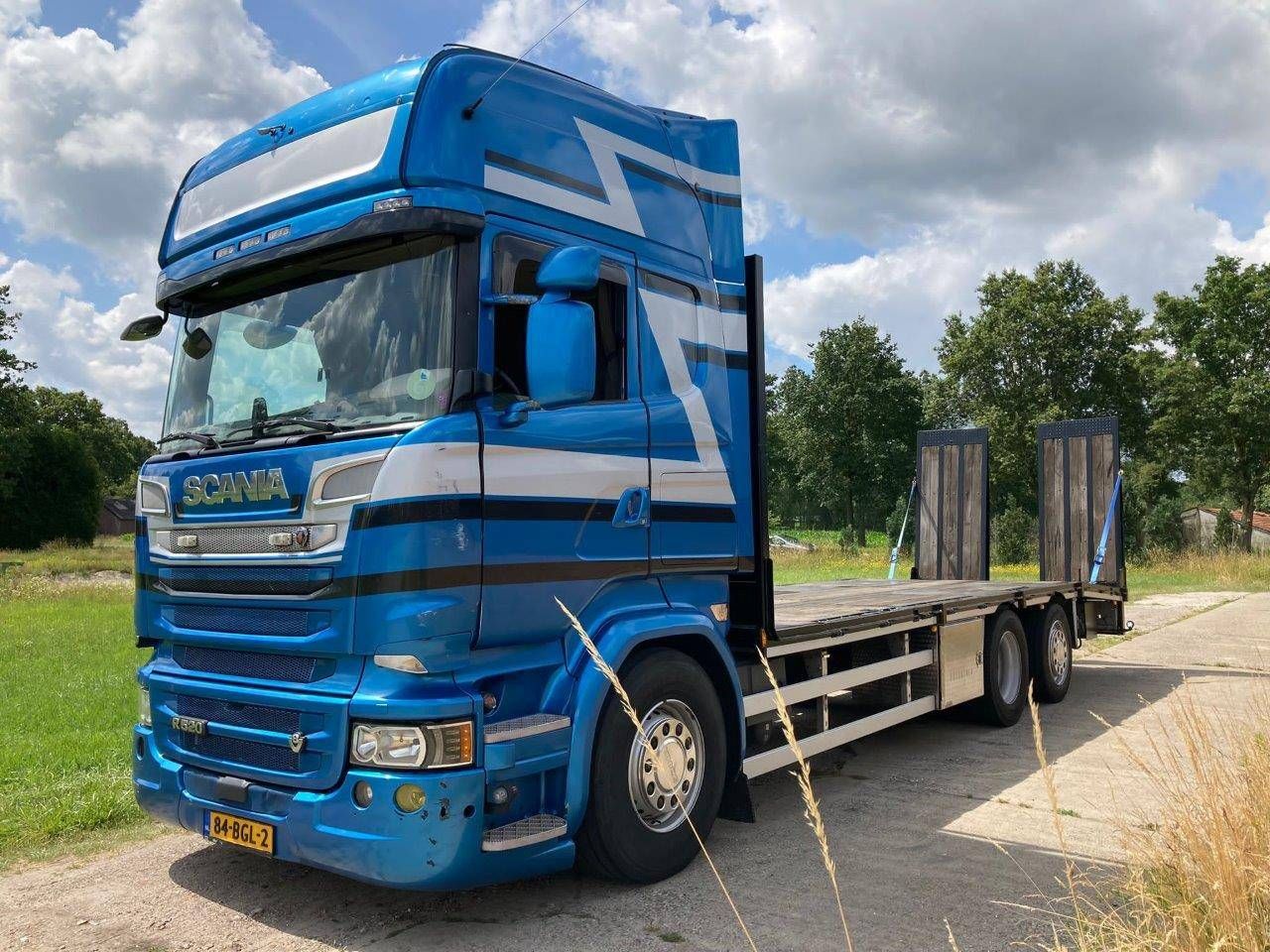 Open platform Scania R520 V8 Diesel 2015 520hp