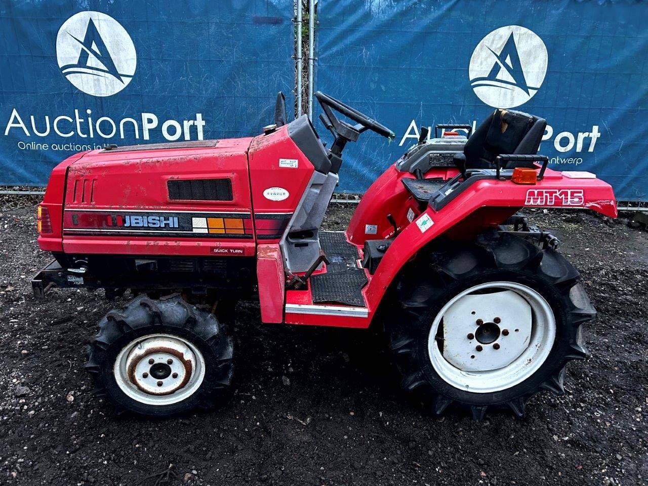 Mini tractor Mitsubishi MT15 Diesel 15hp