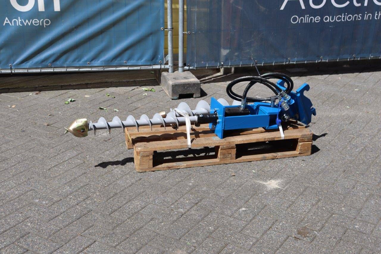 Hydraulic ground drill with drill 100 and 150mm Cw00 2024 New