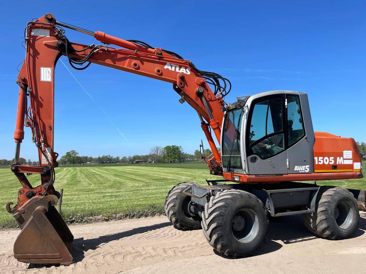 Wheeled excavator Atlas 1505 Diesel 2004