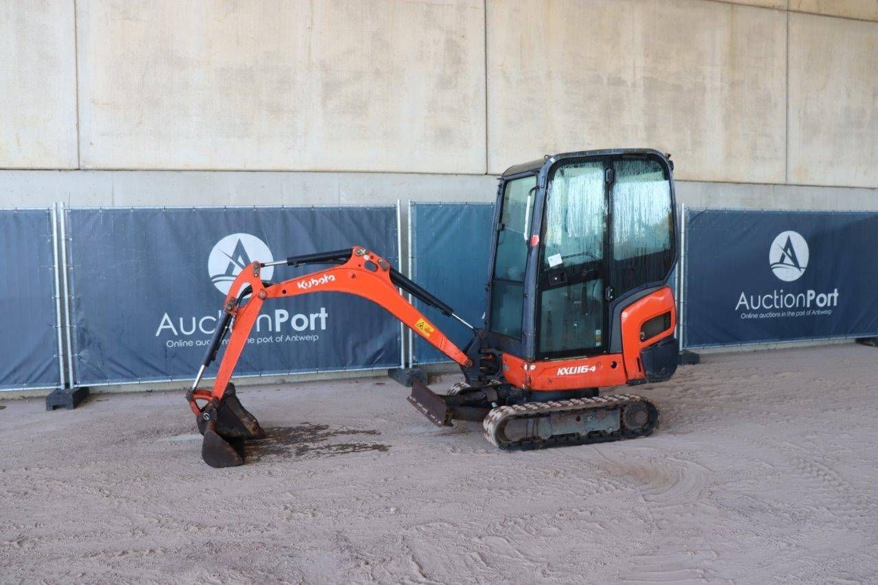 Mini digger Kubota KX016-4 Diesel 13hp 2016