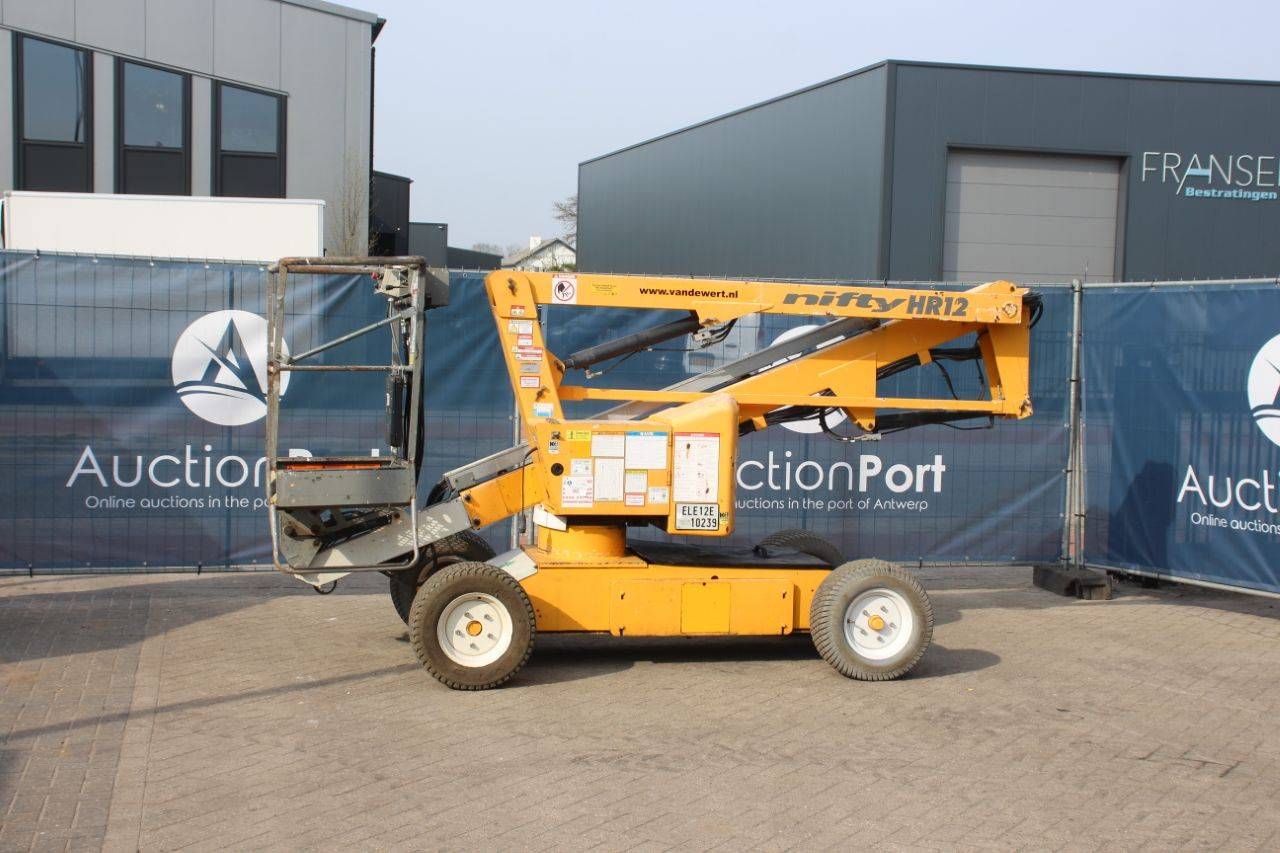 Nifty HR12NE Electric Articulated Boom Lift 12.1m 2012