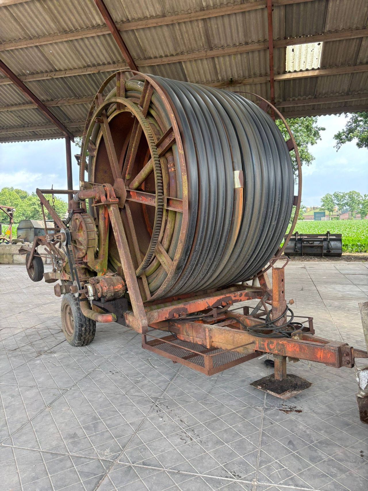 Irrigation reel 