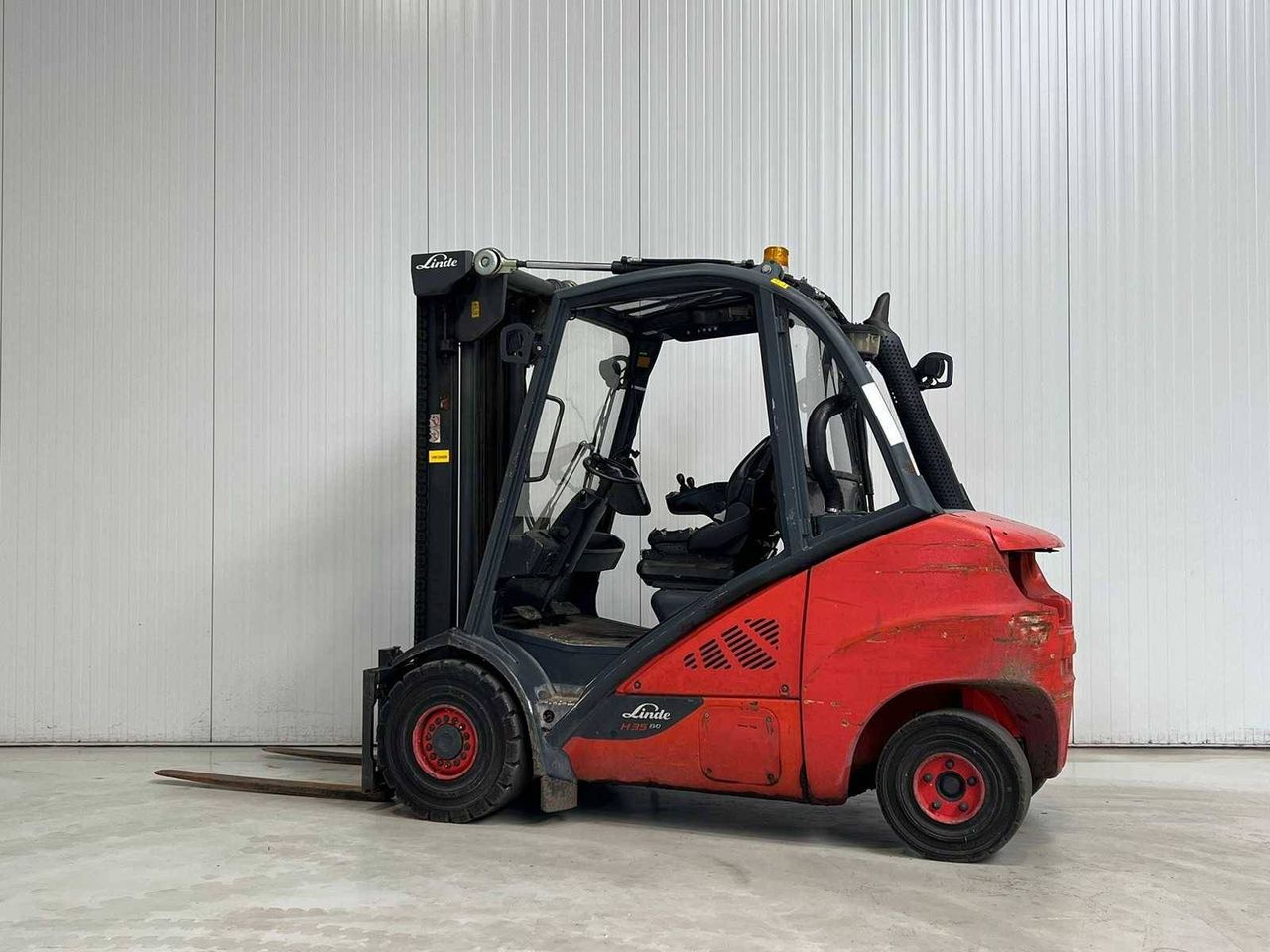 Forklift Linde H35D-02 Diesel 3500kg 3.3m 2017