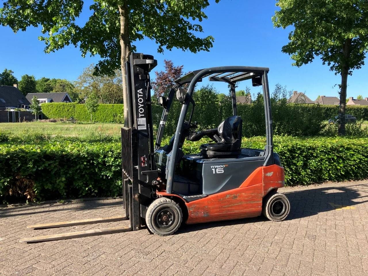 Forklift Toyota 8FBM16T Electric 1600kg 4.5m 2017