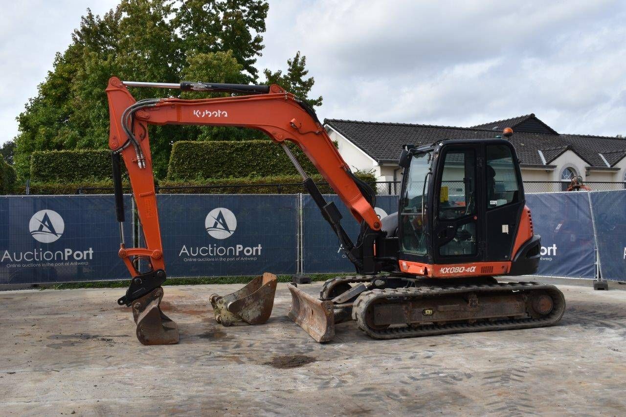 Excavator Kubota KX080-4a Diesel