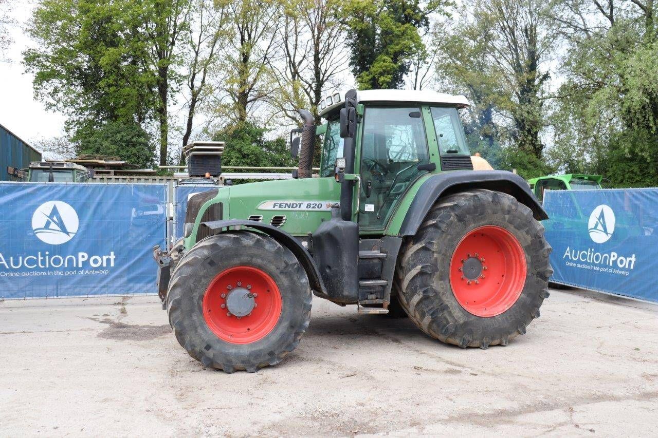 Tractor Fendt 820V Diesel 206hp 