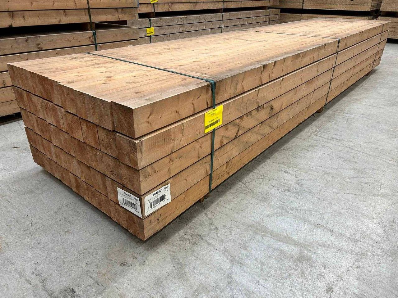 Batch Beams Redvision Douglas 45 pieces 12x12x500cm New