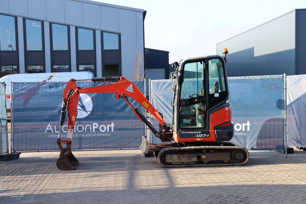 Crawler excavator Kubota U27-4 Diesel 2016