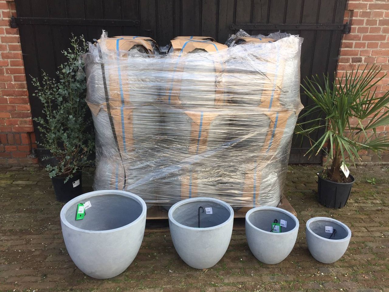 Flower pots 72 pieces New (Margin)