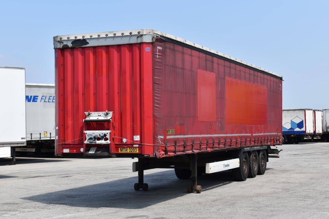 Sliding curtain semi-trailer Krone SD 2013