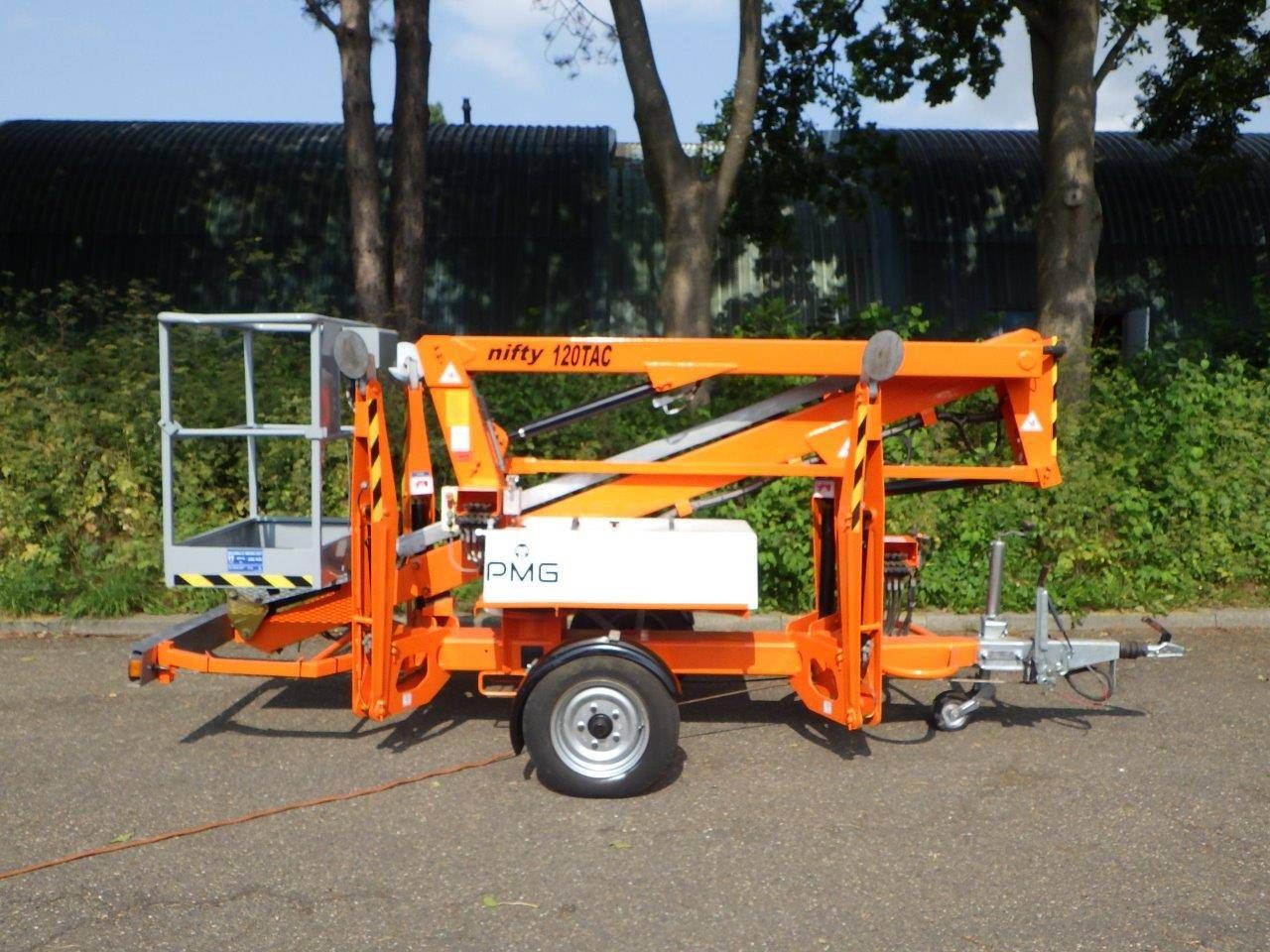 Trailer mounted aerial platform Nifty 120TAC Electric 12.20m 2015