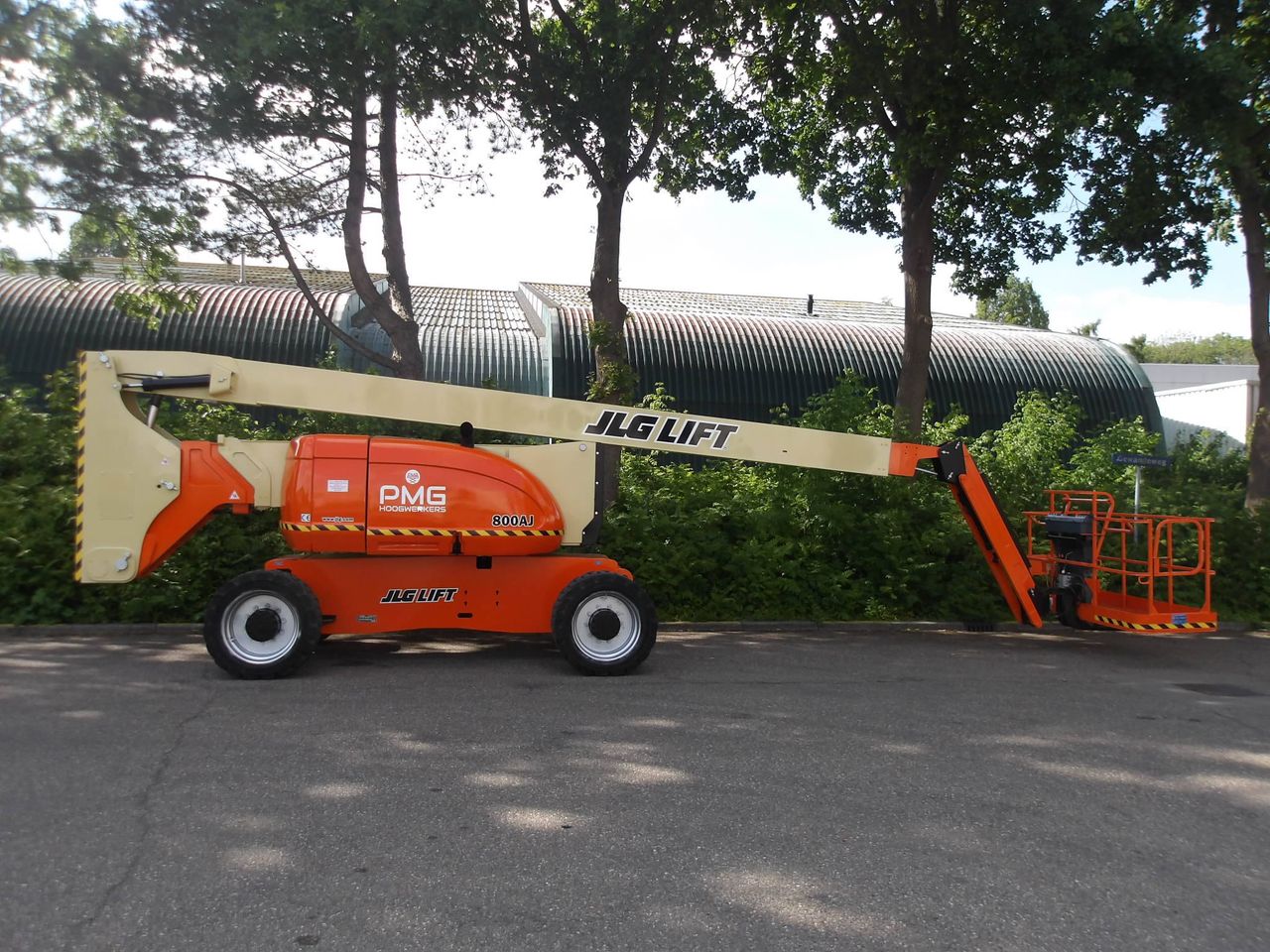 Telescopic boom lift JLG 800AJ 26.38m Diesel 2015