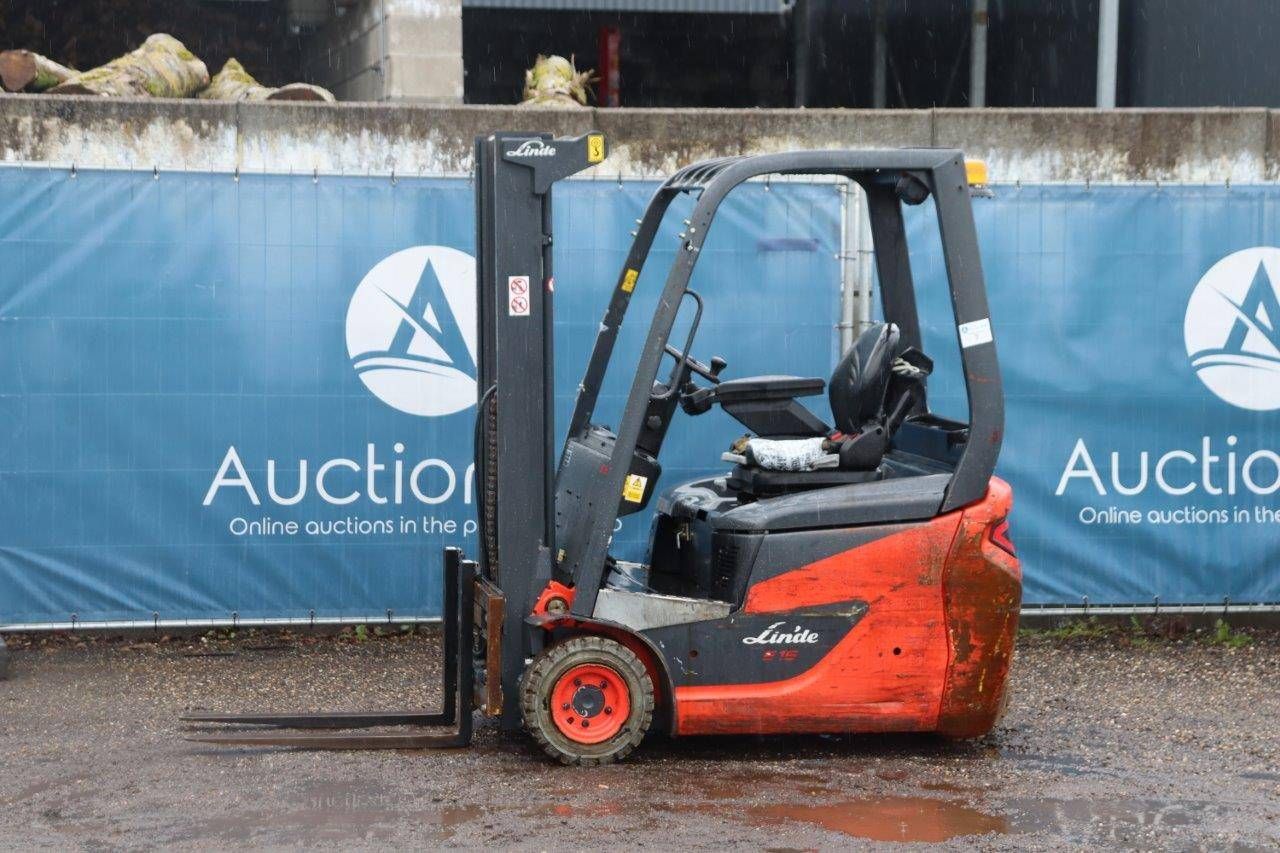 Forklift Linde E16C Electric 1600kg 3.95m 2019