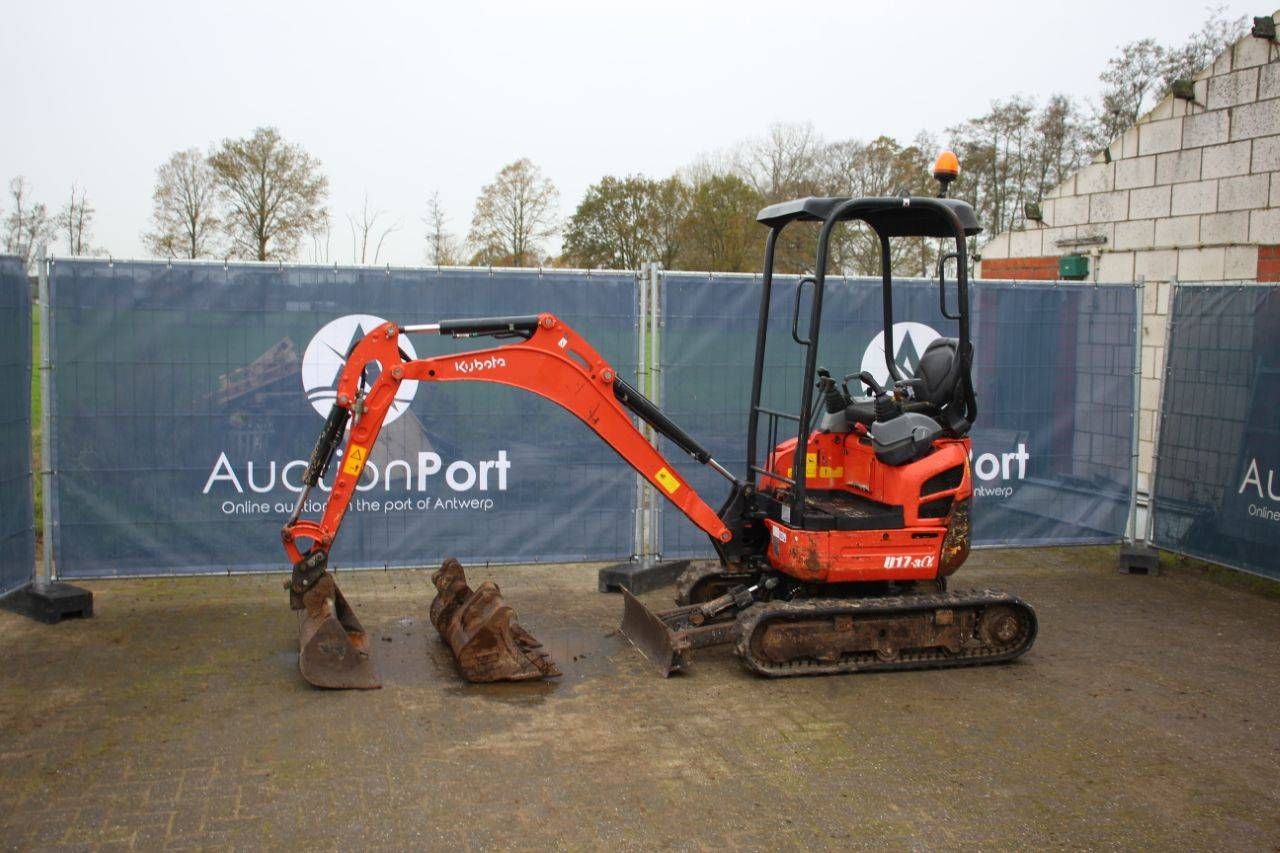 Mini excavator Kubota U17-3a Diesel 11.8kW 2014