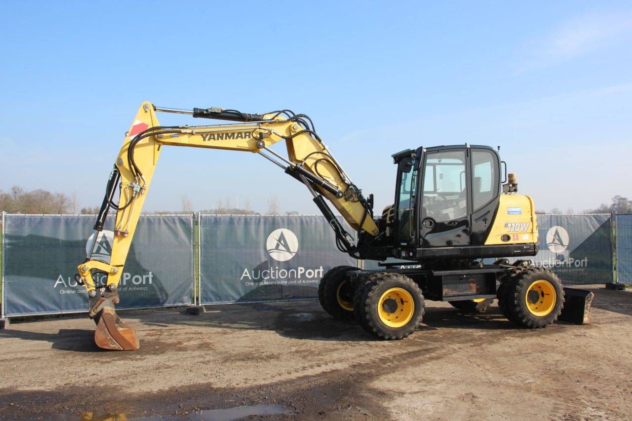 Escavatore gommato Yanmar B110W Diesel 85kW 2018