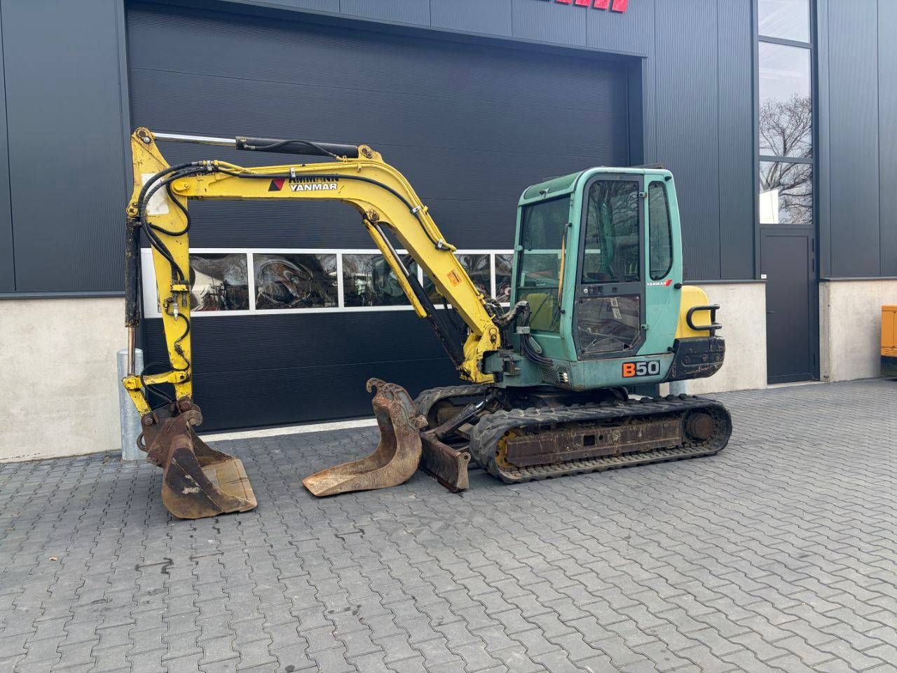 Crawler excavator Yanmar B50-2a Diesel 1995