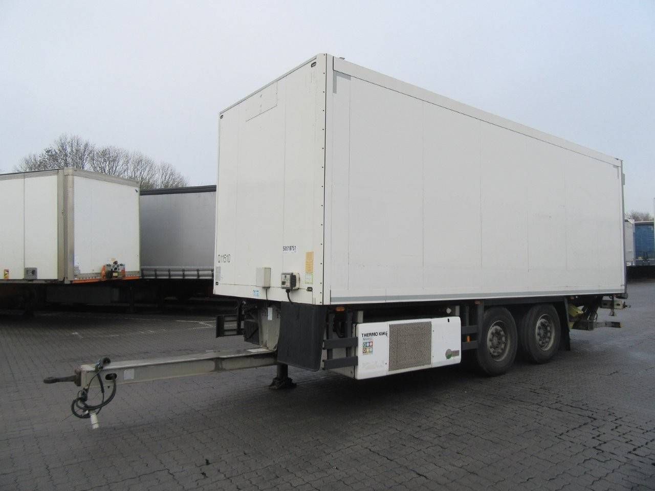 Closed Semi-trailer Schmitz Cargobull Anhänger Tiefkühler Multitemp 2017