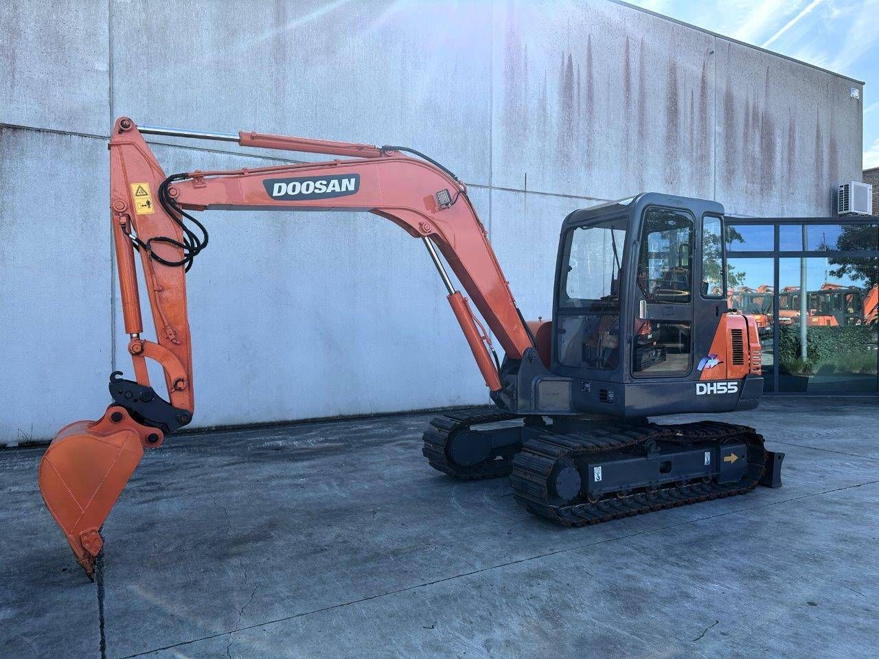 Crawler excavator Doosan DH55-V Diesel 2010
