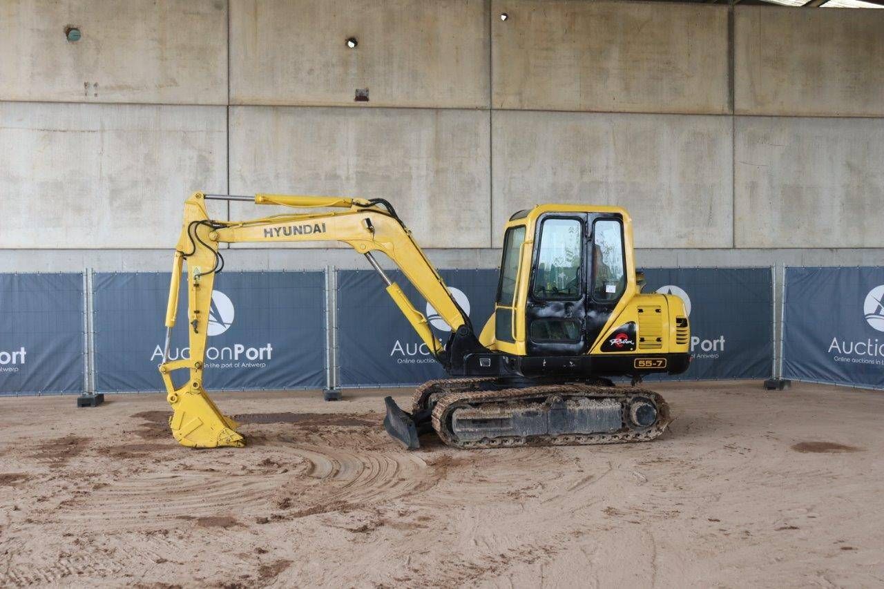 Crawler excavator Hyundai 55-7 Diesel 53hp 