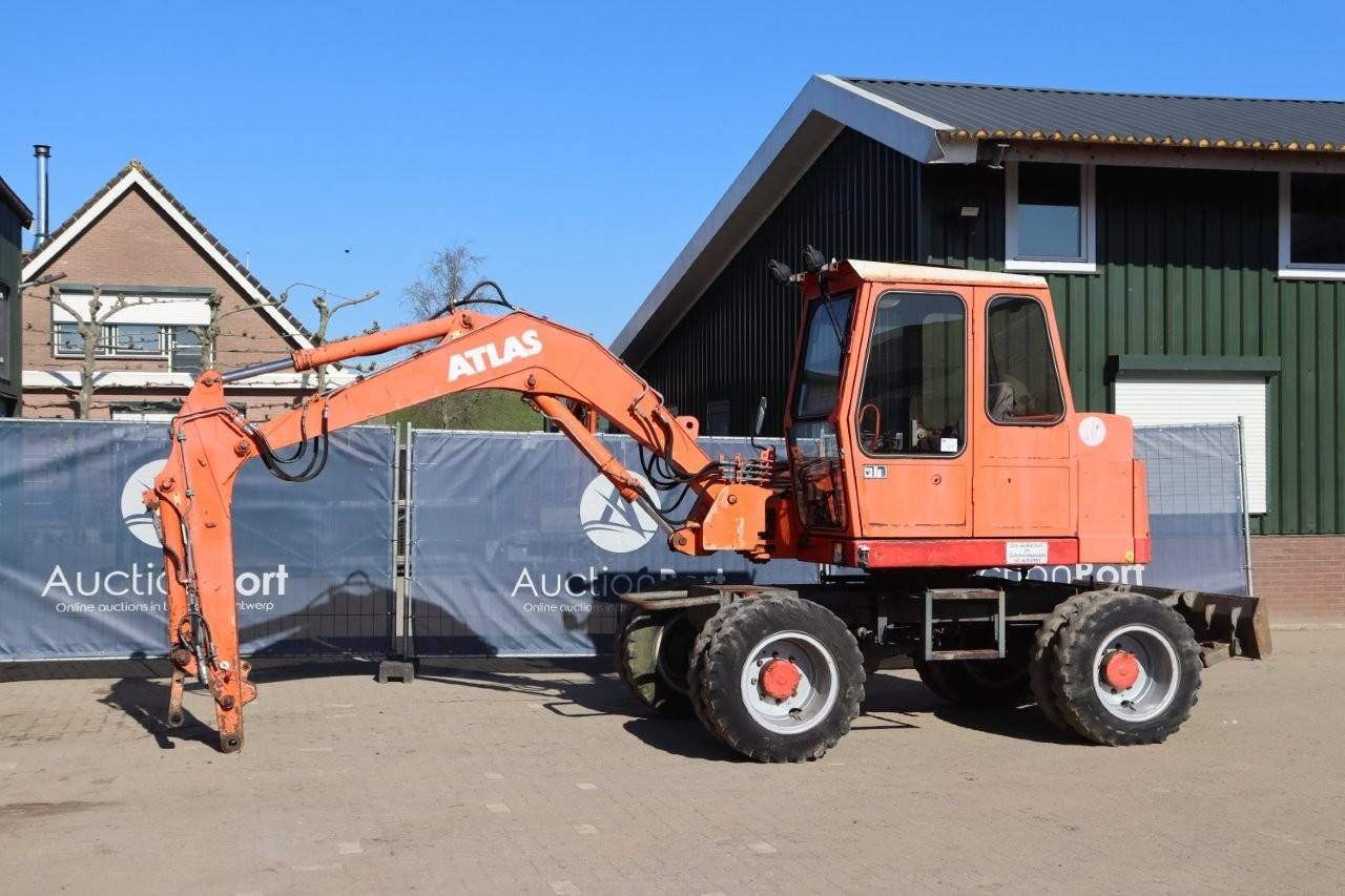 Wheeled excavator Atlas 1004 Diesel 1982