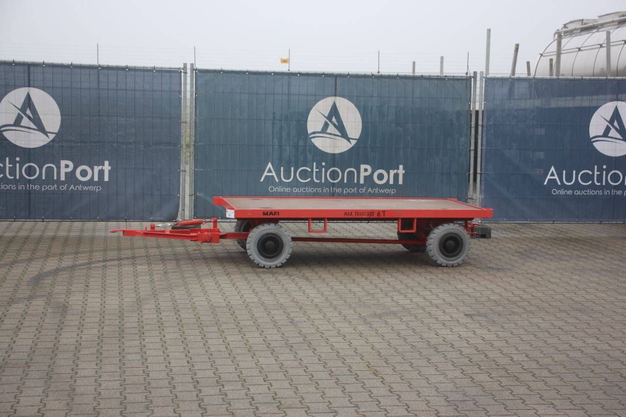 Flatbed Trailer MAFI 1060 6000kg 2016