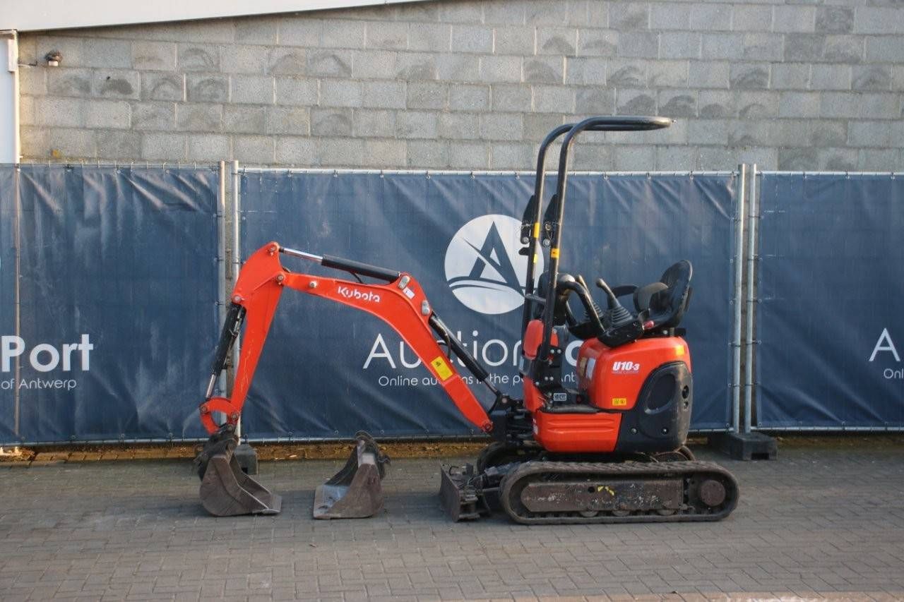 Mini excavator Kubota U10-3 Diesel 2016