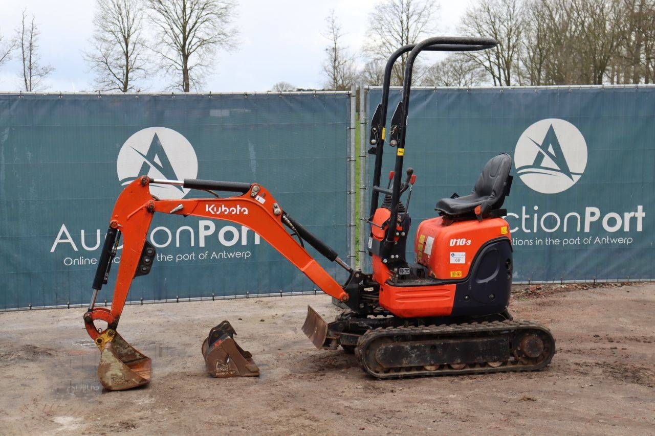 Mini excavator Kubota U10-3 Diesel