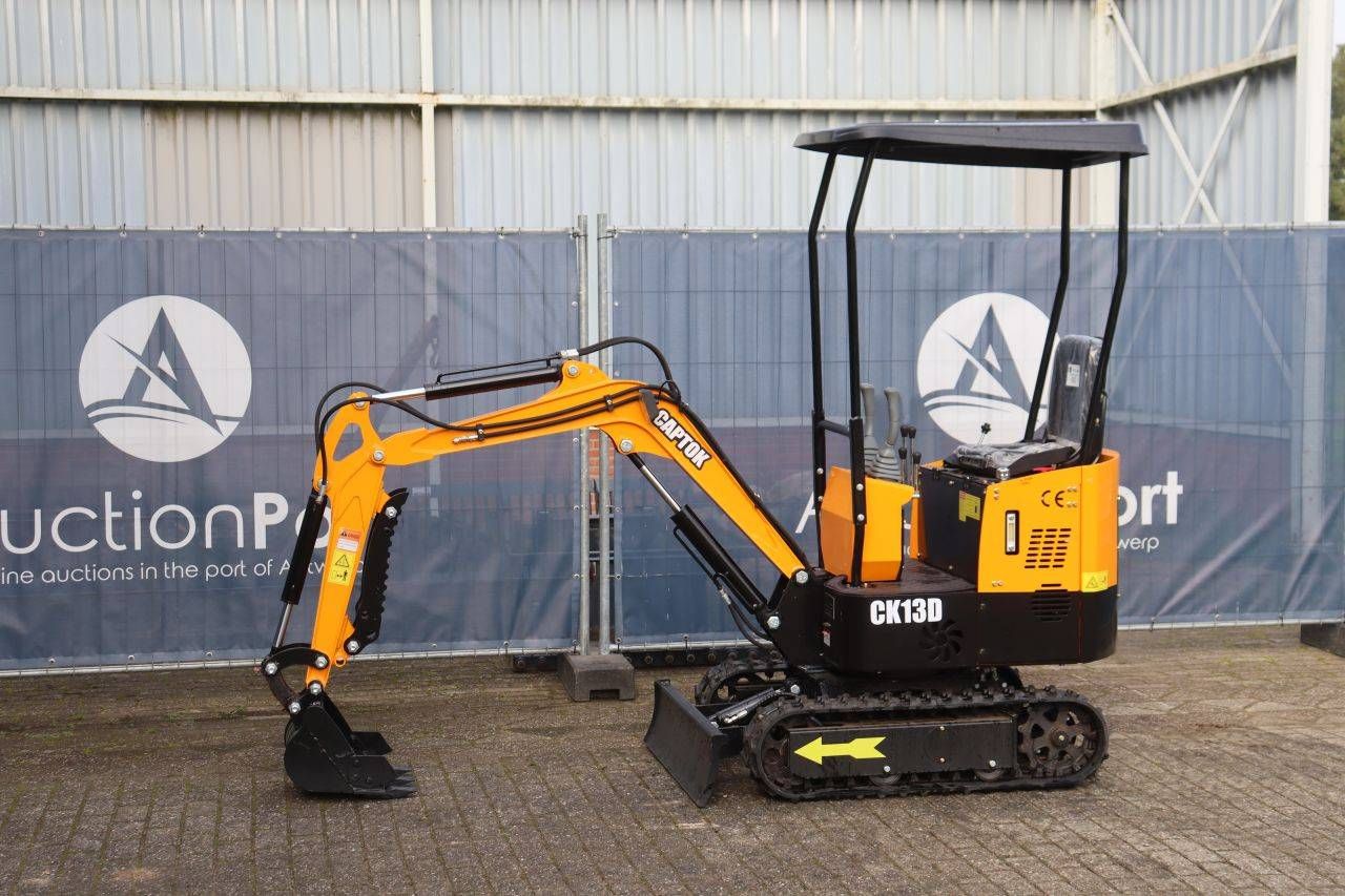 Mini-pelle Captok 13D Diesel 2026