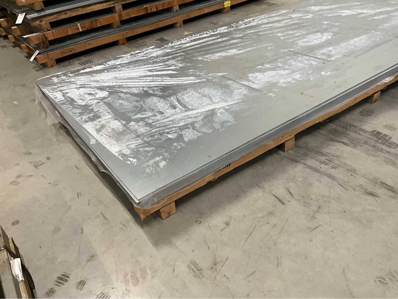 Galvanized steel plates 37 pieces New