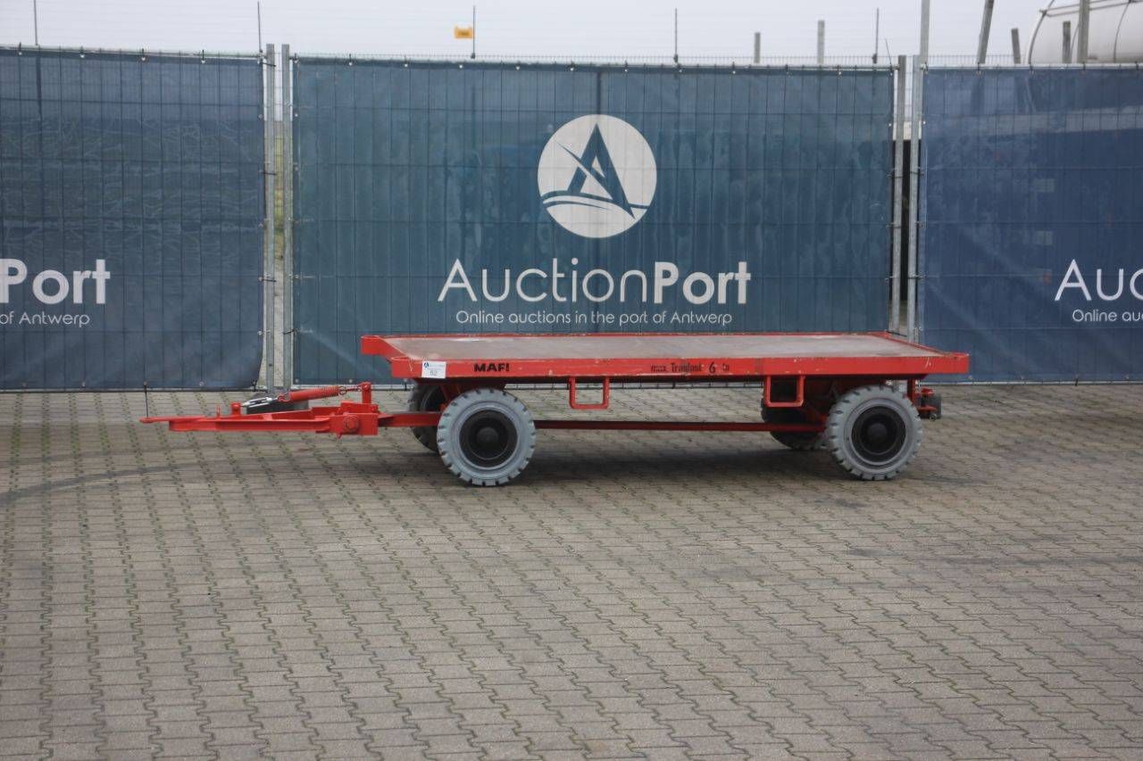 Flatbed Trailer MAFI 1060 6000kg 2016