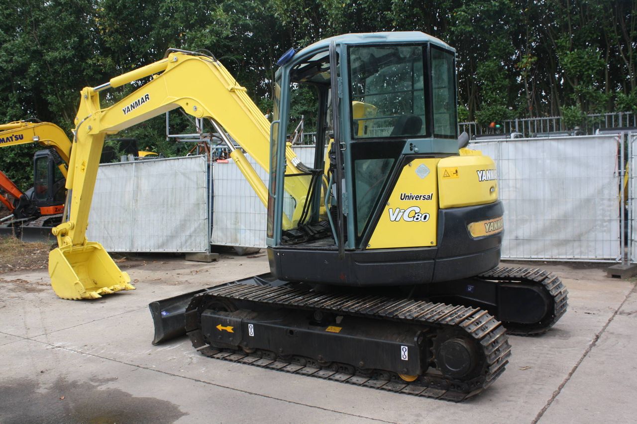 Escavatore cingolato Yanmar VIO80-1A Diesel 2014