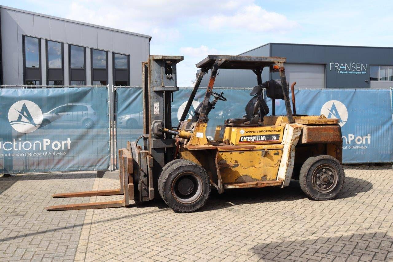 Forklift Caterpillar FD70 Diesel 6550kg 4m 2003
