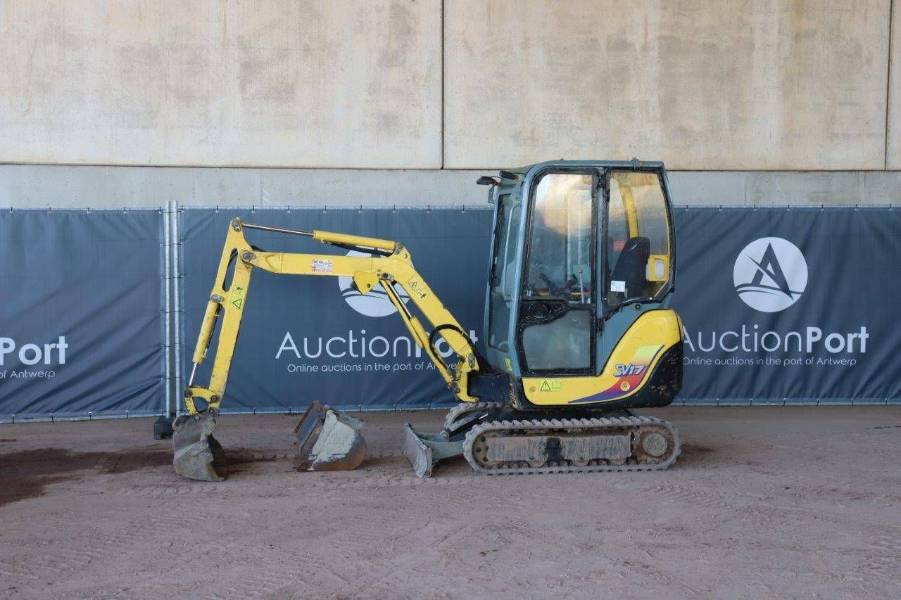 Mini digger Yanmar SV17 Diesel 13hp 2007