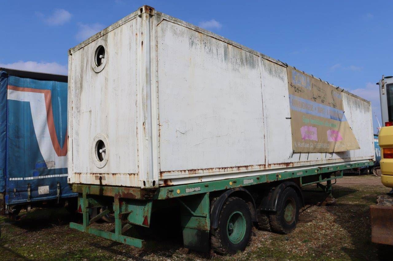 Container Chassis with Container