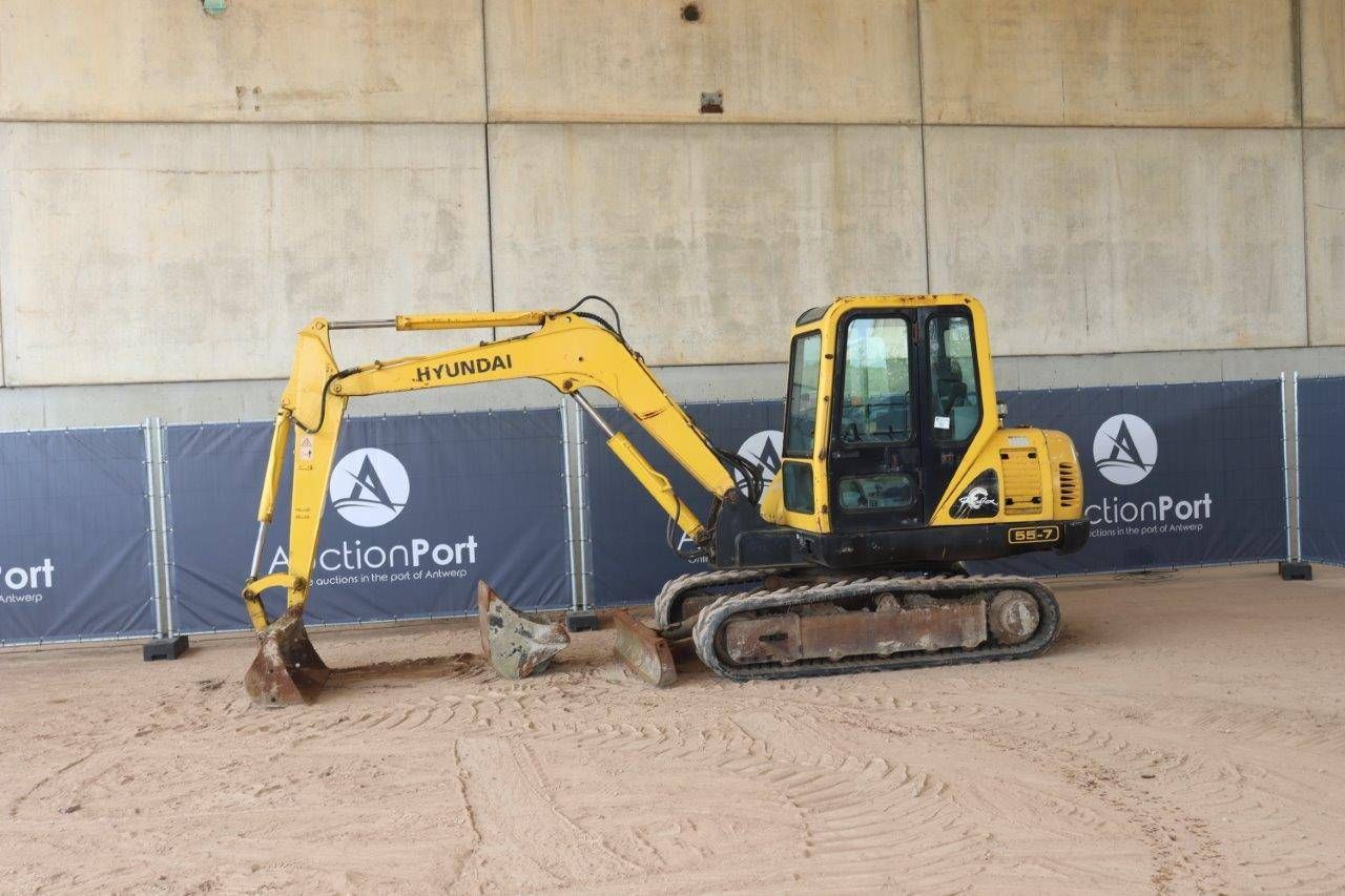 Hyundai R55-7 Diesel Crawler Excavator
