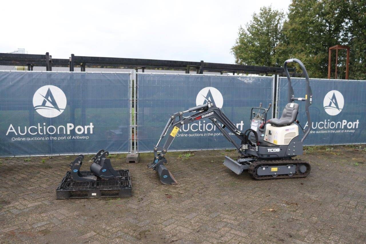 Mini digger Schaeff TC08 Diesel 10hp 2022 DEMO