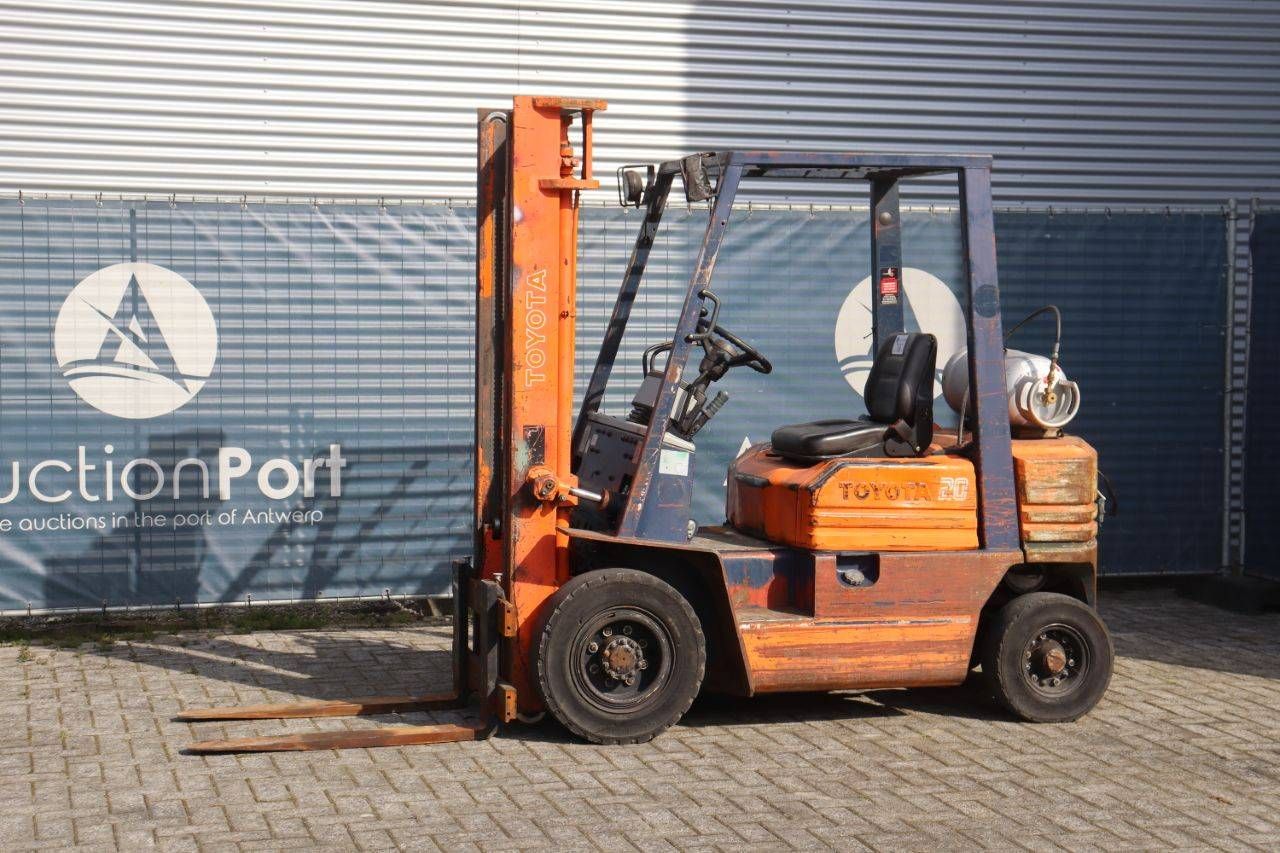 Forklift Toyota 42 5F GF 20 LPG 2500kg 3.0m 1989