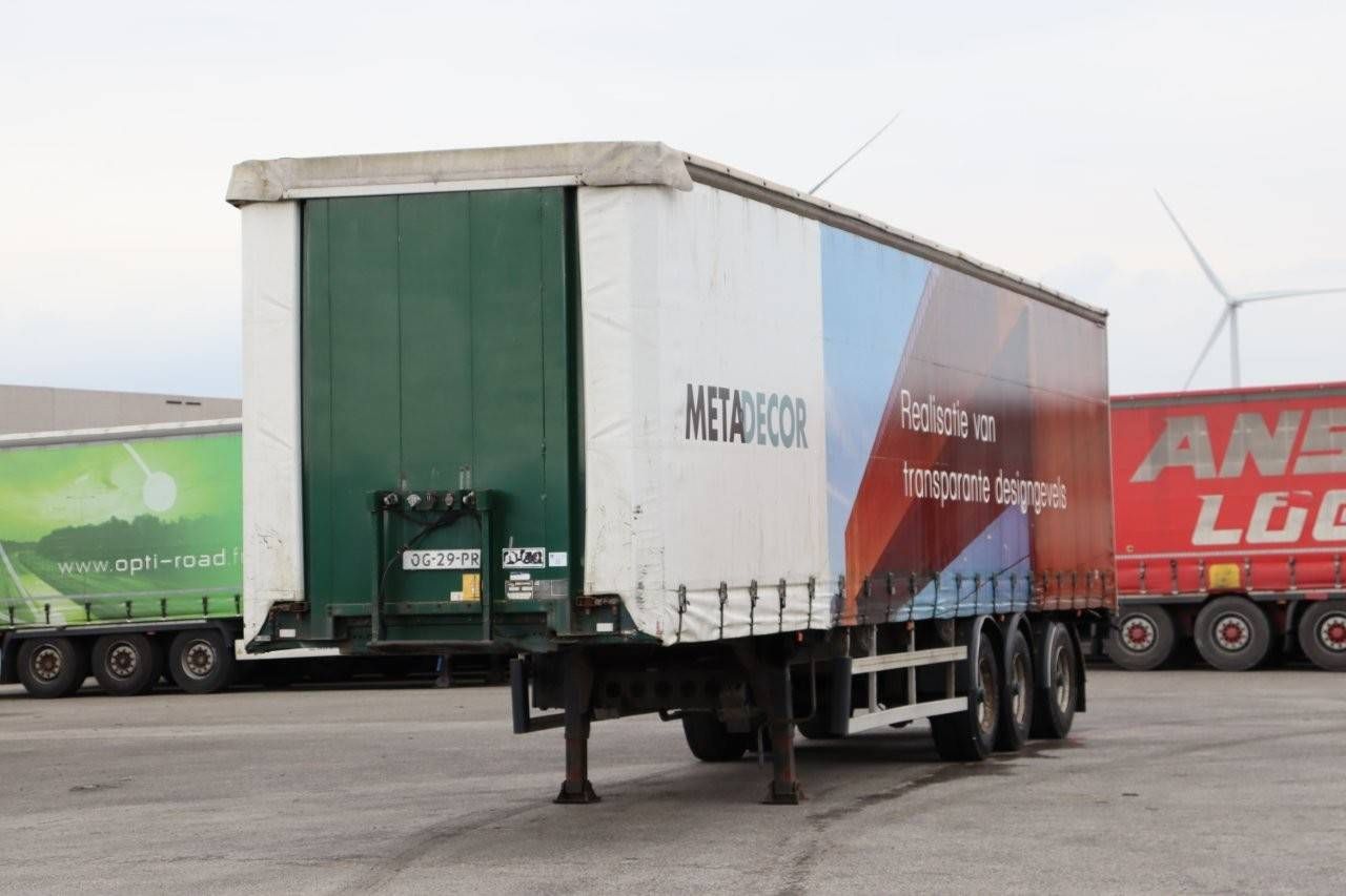 Curtainsider trailer Knapen Trailers 3E20 2001