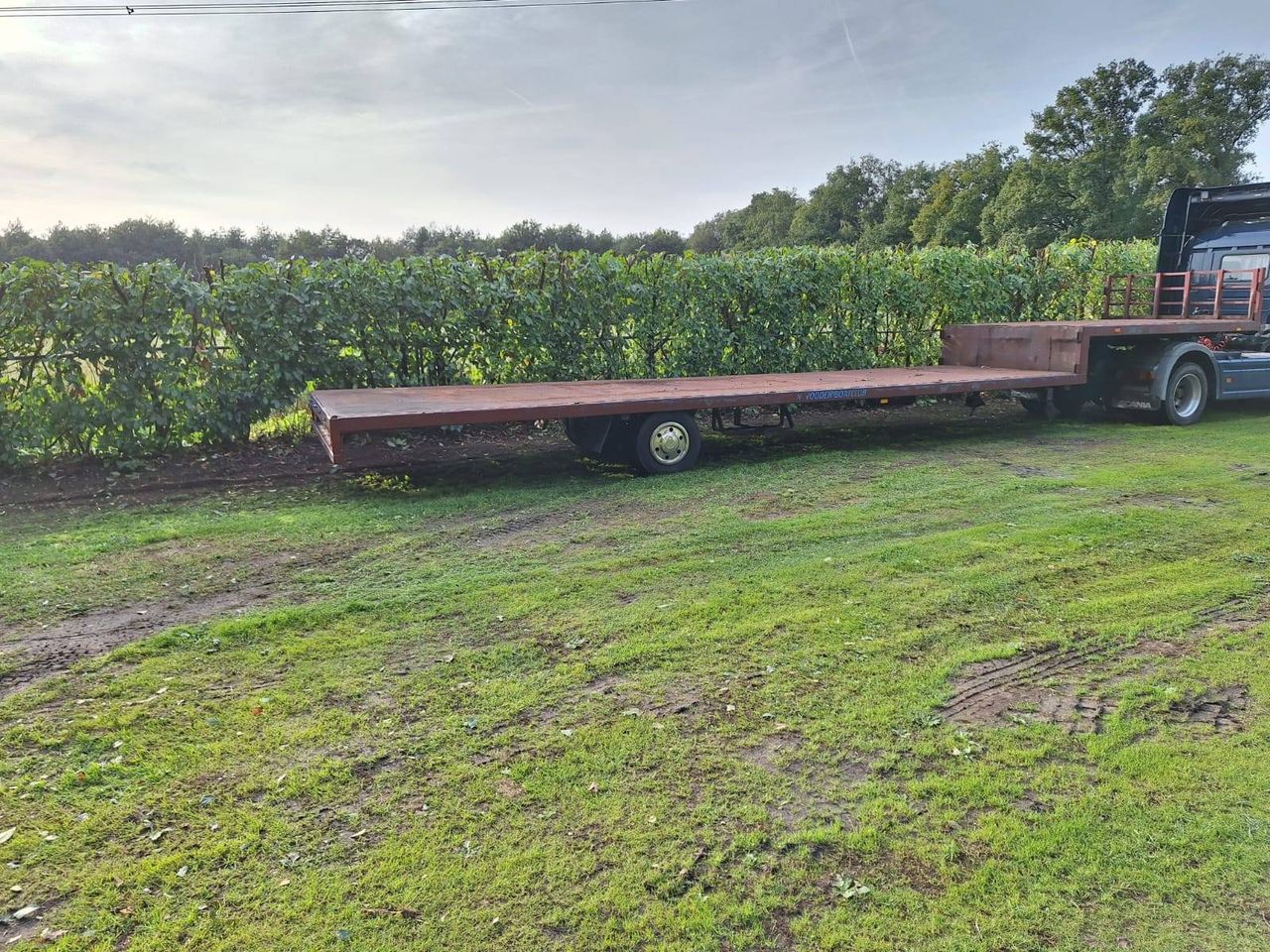 Semi-low loader Dercks O-6-5 1976