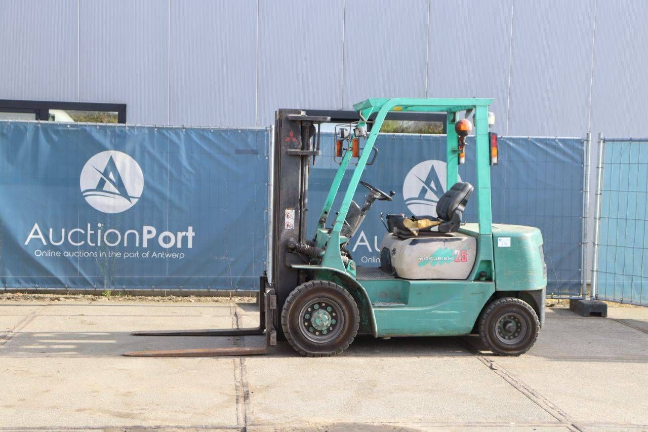 Forklift Mitsubishi FD25 Diesel 2500kg 4.3m 1997